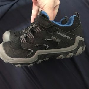 Kids Merrell waterproof hiking shoes